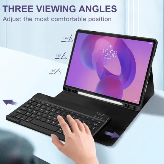 Θήκη Tech-Protect SC Pen + πληκτρολόγιο, Lenovo Idea Tab Pro / Pro MT 12.7 TB-373, μαύρη