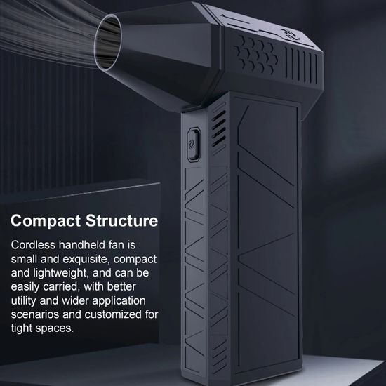 Techsuit Mini Air Duster (X3), μαύρο