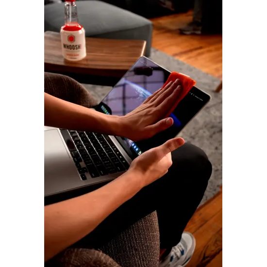 WHOOSH! Screen Shine Pro 500 ml sredstvo za čišćenje zaslona s mikrovlaknenom krpicom