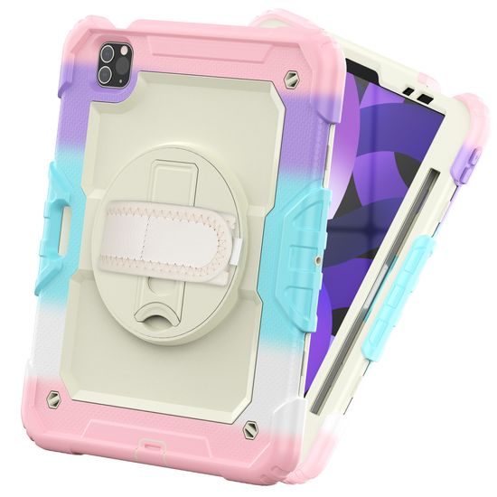 JP Solid360 Rainbow θήκη για tablet, iPad Pro 11 2018 / 2020 / 2021 / 2022, iPad Air 4 10.9 2020 / Air 5 10.9 2022