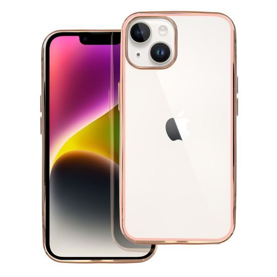 Forcell LUX tok, iPhone 14, rózsaszín