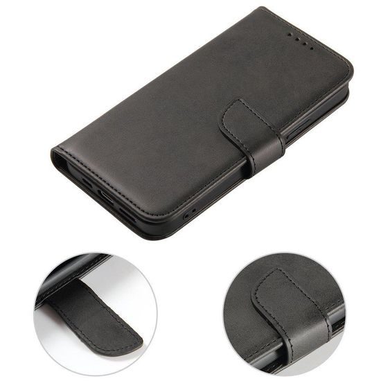 Magnet Case Samsung Galaxy A72 4G, fekete