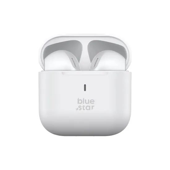 BlueStar Ασύρματα Bluetooth Ακουστικά TWS Nova Fi5, λευκά