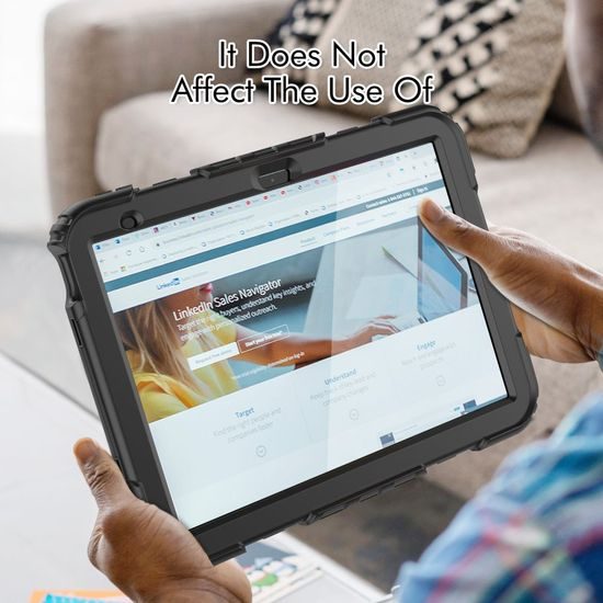 Tech-Protect Solid360 iPad 10.9 2022 / iPad 11 2025, schwarz