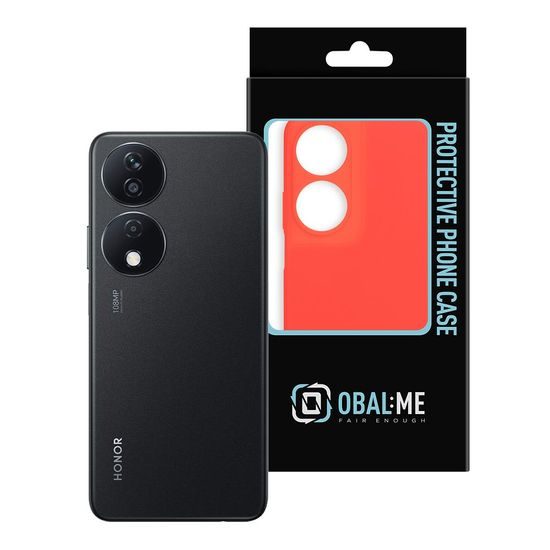 OBAL:ME Ματ TPU Κάλυμμα για Honor X7b, κόκκινο