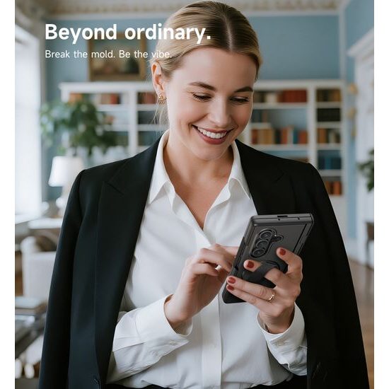 Suritch 360° Kickstand θήκη Samsung Galaxy Z Fold 7, μαύρη