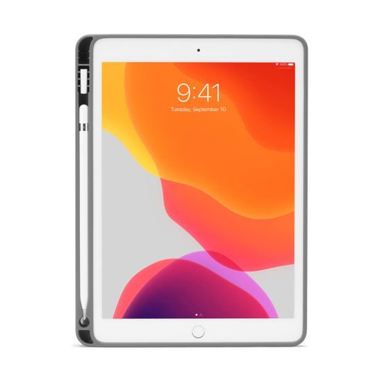 Pipetto Origami Pencil θήκη, Apple iPad 10.2, 2019 / 2020 / 2021 (iPad 7 / 8 / 9), μαύρη