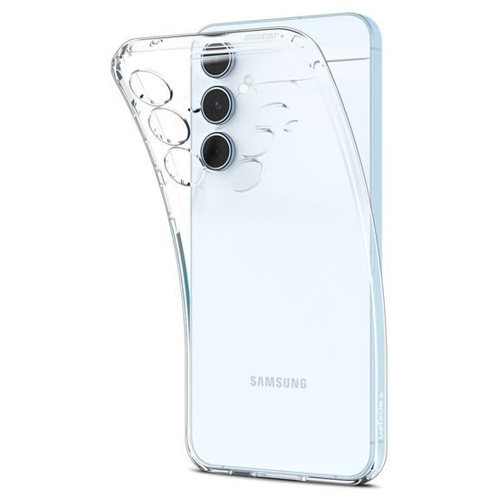 Spigen Liquid Crystal carcasă pentru mobil, Samsung Galaxy A55 5G, Crystal Clear