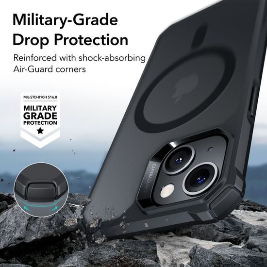 Zaštita ESR CH HaloLock MagSafe iPhone 14 Plus, frosted black