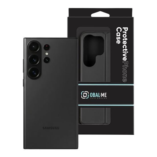 OBAL:ME SmoothTouch Puzdro pre Samsung Galaxy S26 Ultra, čierne