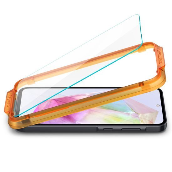 Spigen Glass ALM Glas.TR 2 kusy s aplikátorem, Tvrzené sklo, Samsung Galaxy A35 5G