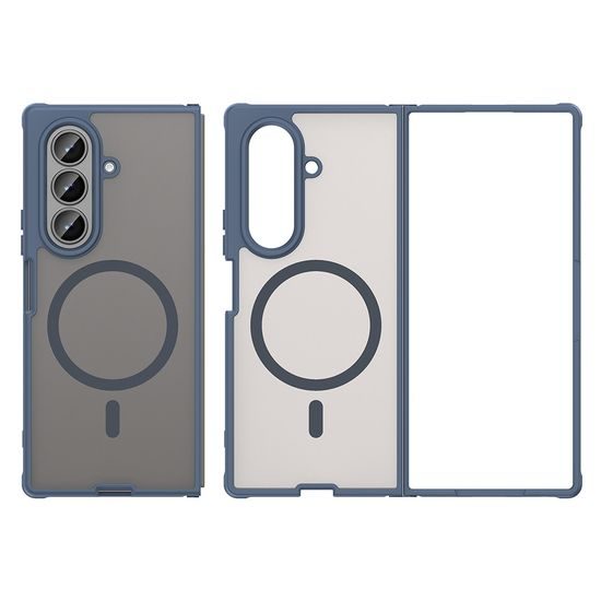 Techsuit HaloFrost II MagSafe Schutzhülle für Samsung Galaxy Z Fold8 Ultra - Magnetische Handyhülle - Blau