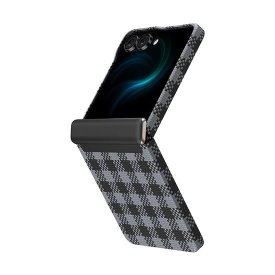 Benks Magnetic Armor Vichy Spin Kevlar θήκη, Samsung Galaxy Z Flip 7, μαύρη