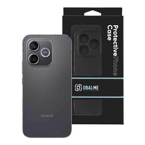 Honor 600 Lite Hoesje - OBAL:ME Matte TPU Case - met Microvezel Binnenkant - Zwart