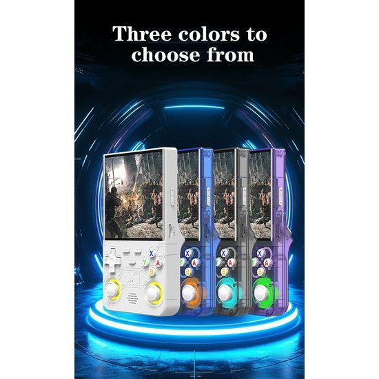 R36 Ultra Φορητή κονσόλα gaming με οθόνη IPS 4,0", μαύρη