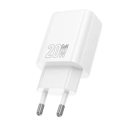 Hoco N60 Snellader - USB-C - PD QC 20W - Wit
