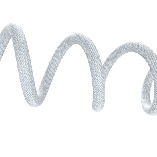 Dudao L6C kabel USB-C - USB-C, PD 30 W, 2 m, svetlo modra