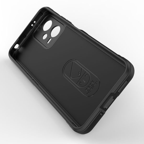 Husă Magic Shield, Xiaomi Redmi Note 12 5G / Poco X5 5G, negru