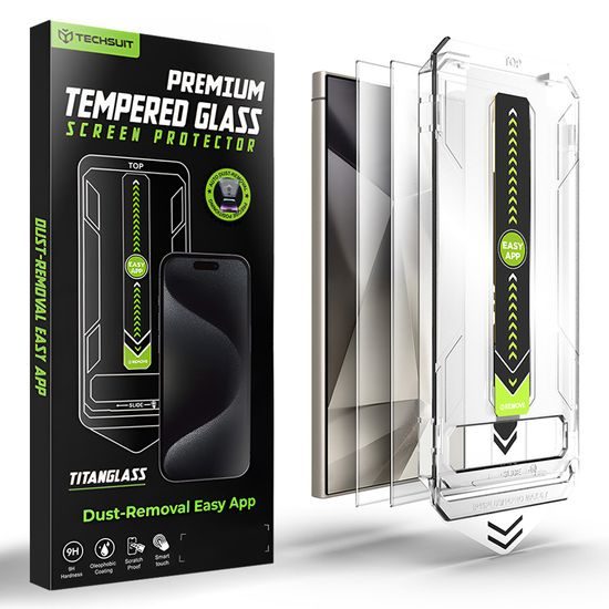 Techsuit TitanGlass CrystalHD, Samsung Galaxy S24 Ultra, 2 kusy