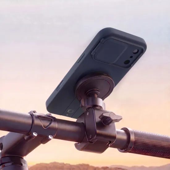 iPhone 17 Pro / 18 Pro dėklas – Tech-Protect Kevlar Aura MagSafe – mėlyna