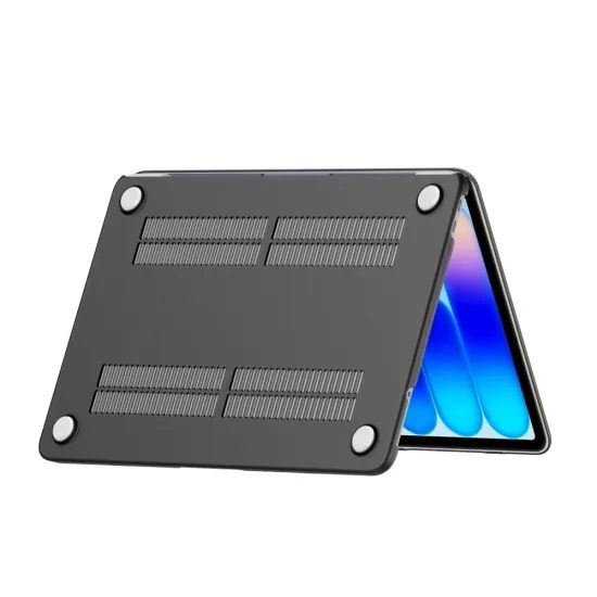 MacBook Neo 13 2026 dėklas – Tech-Protect SmartShell – matinė juoda