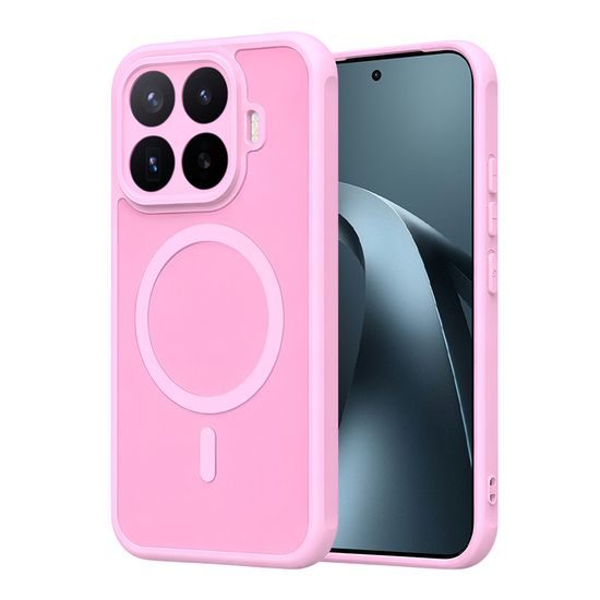Xiaomi 17T Pro dėklas – Techsuit HaloFrost II MagSafe – rožinė