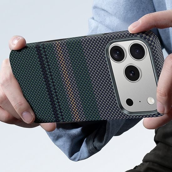 Benks Magnetic Armor Pro Aurora Kevlar tok, iPhone 17 Pro / 18 Pro