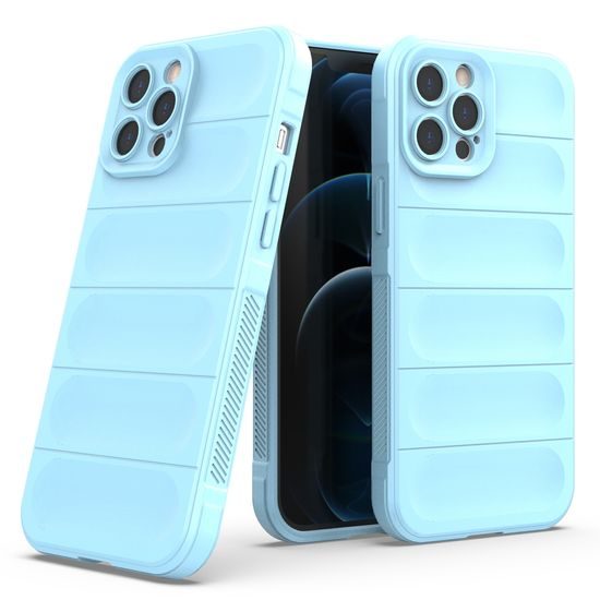 Magic Shield obal, iPhone 12 Pro Max, světle modrý