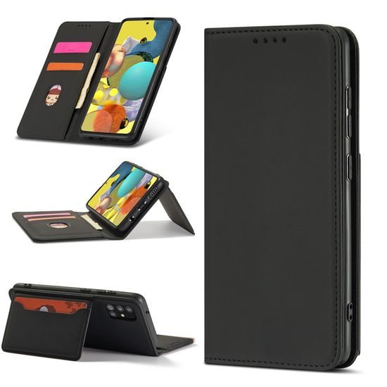 Magnet Card Case tok, Xiaomi Redmi Note 11, fekete