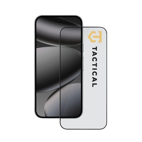 Tactical Glass Shield 5D Screenprotector - Gehard glas - voor Google Pixel 10 / 10 Pro - Zwart