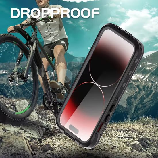 ShellBox IP68 Θήκη, iPhone 16 Pro, Μαύρο