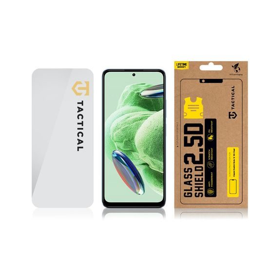 Tactical Glass Shield 2.5D sklo pre Xiaomi Redmi Note 12 5G, priehľadne