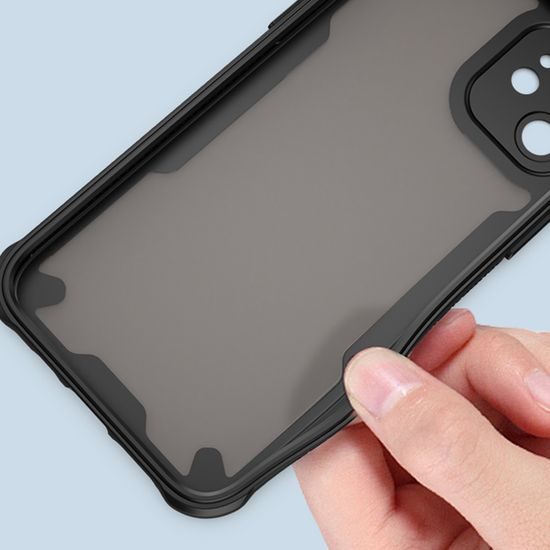 Samsung Galaxy S24 Ultra ümbris – ArmorShield Hybrid Case – must
