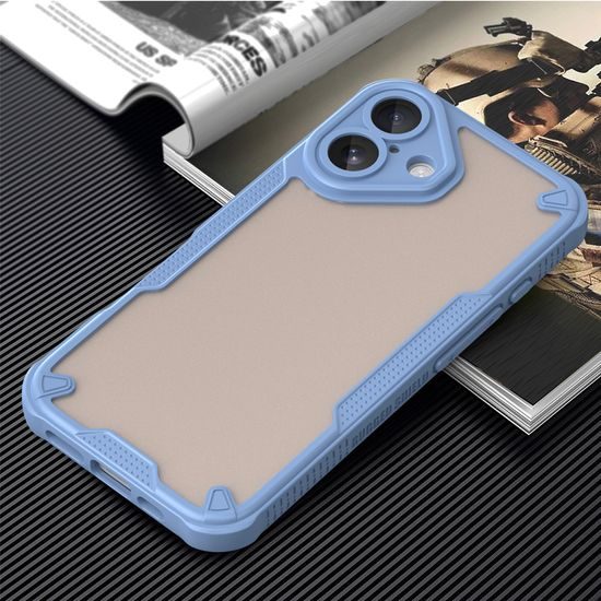 ArmorShield Hybrid Case, iPhone 16, μπλε