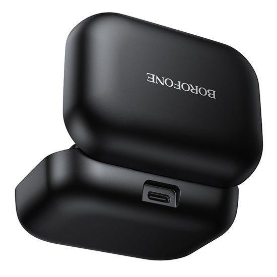 Borofone Kabelloses Lavalier-Mikrofon Lemai (BFK17) USB-C Dual Set für Vlogging und Content Creation - Schwarz