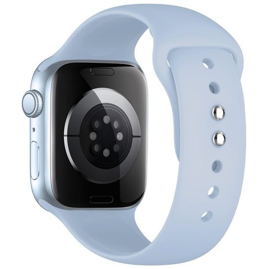 Tech-Protect Silicone rihm Apple Watch 8 / 9 / 10 / 11 / 12 / SE / Ultra (40 / 41 / 42 mm) – helesinine