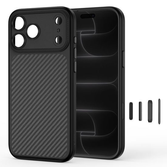 Tech-Protect MagCam MagSafe, iPhone 17 Pro Max / 18 Pro Max, Carbon μαύρο