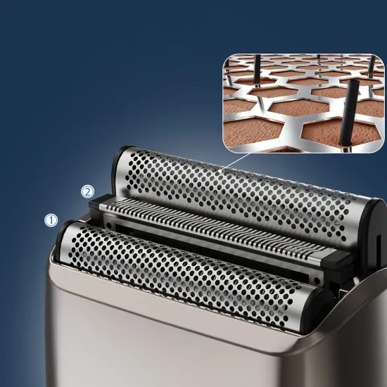 MAXGROOM WF-2037D ξυριστική μηχανή με λεπίδες IPX7, ασημί