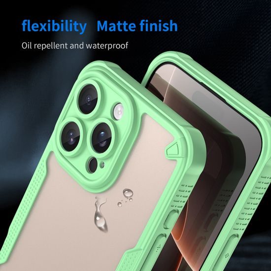 ArmorShield Hybrid Case, iPhone 16 Pro Max, πράσινο