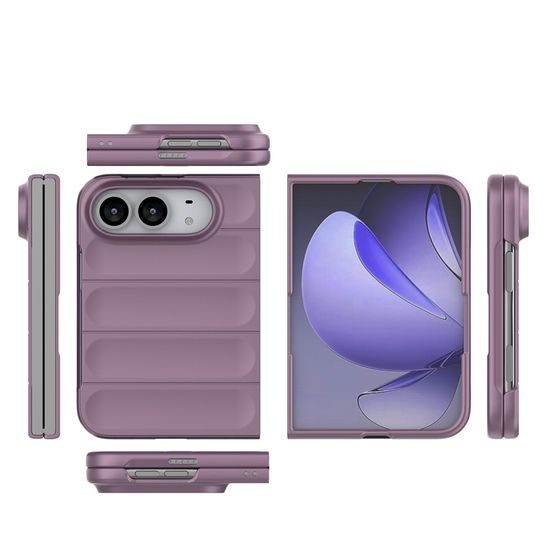 Magic Shield Case für iPhone Duo - Stoßfeste Schutzhülle aus TPU - Violett