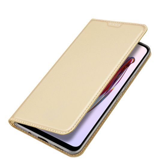Dux Ducis Skin Pro, könyves tok, Xiaomi Redmi 11A / Poco C55 / Redmi 12C, arany