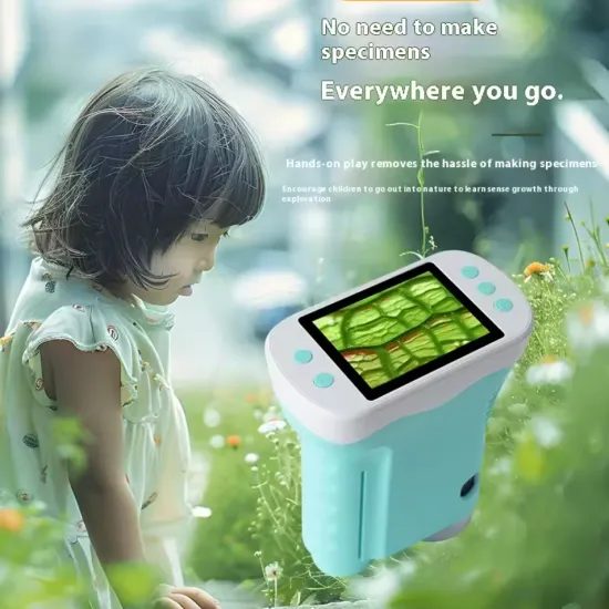 MiniScope Pro μικροσκόπιο για παιδιά, ροζ