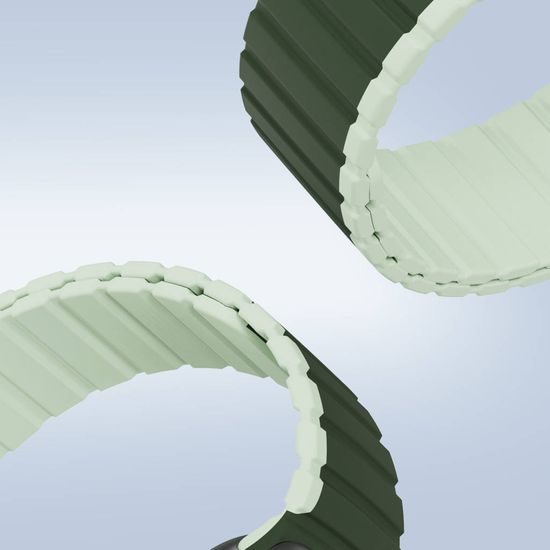 Dux Ducis Univerzális mágneses szíj, Samsung Galaxy Watch 6 Pro / 6 / 6 Classic / 5 Pro / 5 / 5 Classic (20mm LD verzió), zöld