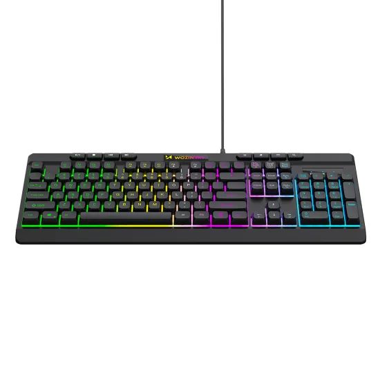 Wozinsky WKG-1044 Ενσύρματο Gaming Πληκτρολόγιο με Φωτισμό, Μαύρο