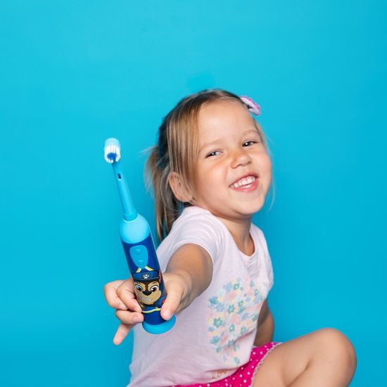 Ταλαντευόμενη οδοντόβουρτσα για παιδιά, Paw Patrol Cosmo, μπλε