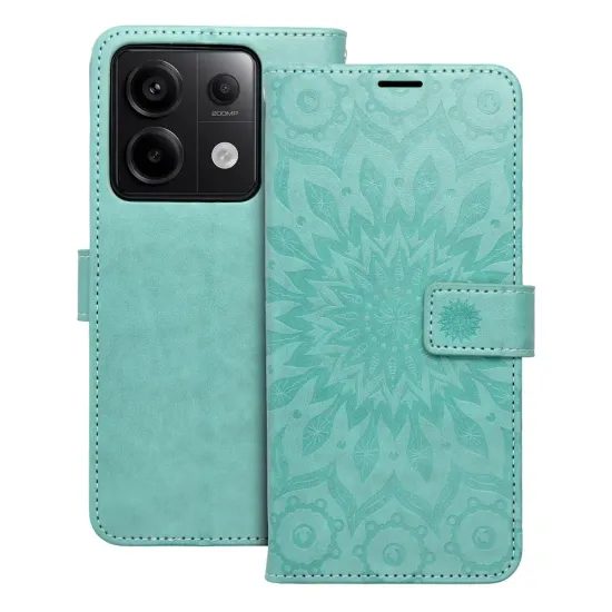 Mezzo etui, Xiaomi Redmi Note 13 Pro 5G, vzorec 2, zelen