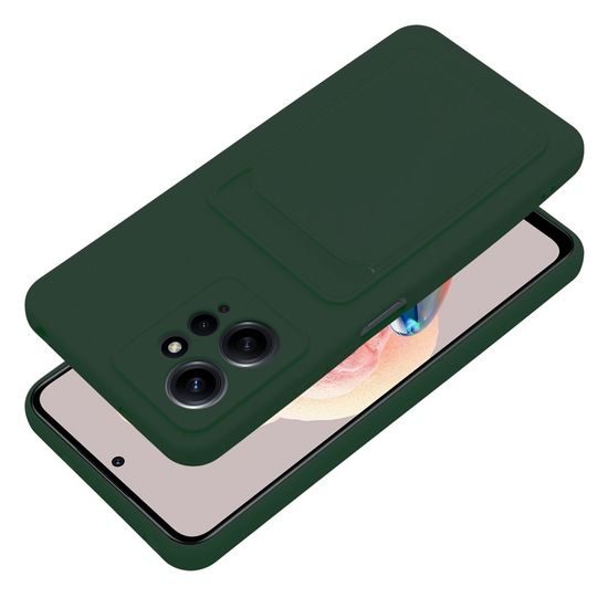 Husă Card Case, Xiaomi Redmi Note 12 5G, verde