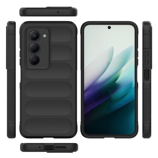 Θήκη Wency Magic Shield, Xiaomi Redmi 15, μαύρη