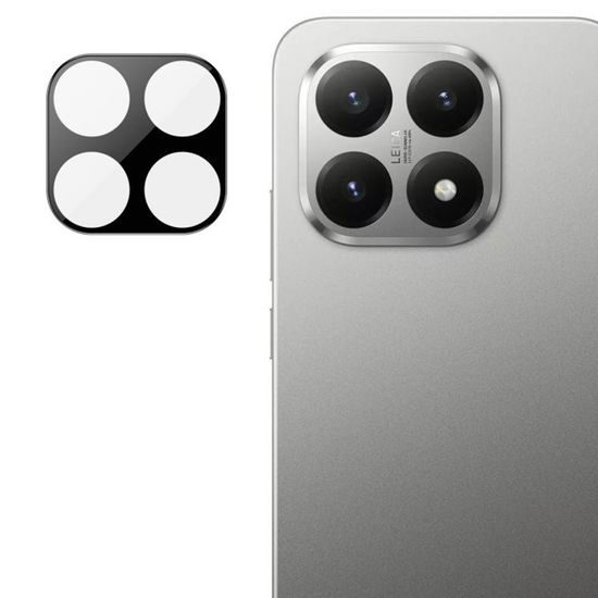 Techsuit προστατευτικό τζαμάκι φακού κάμερας, Xiaomi 15T, μαύρο