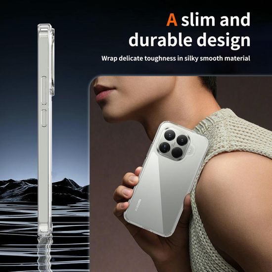 Husă transparentă, Xiaomi 15T Pro, transparent